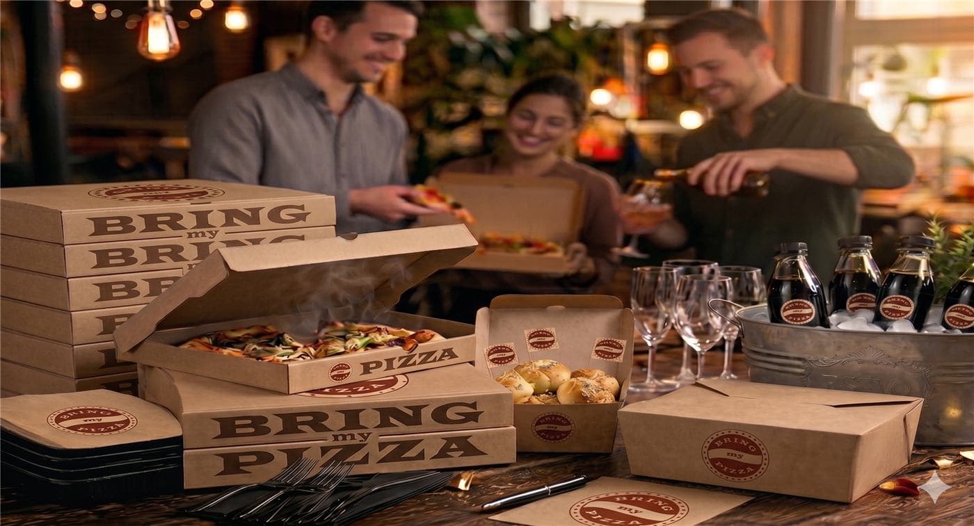 Frische Pizza für Feiern und Events
